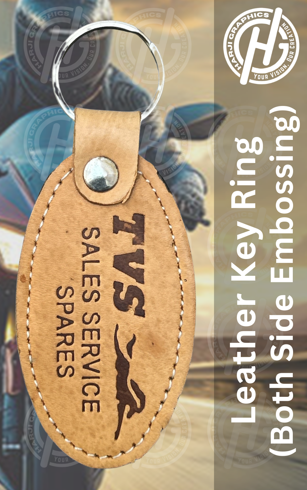 Leather Key Ring (2)