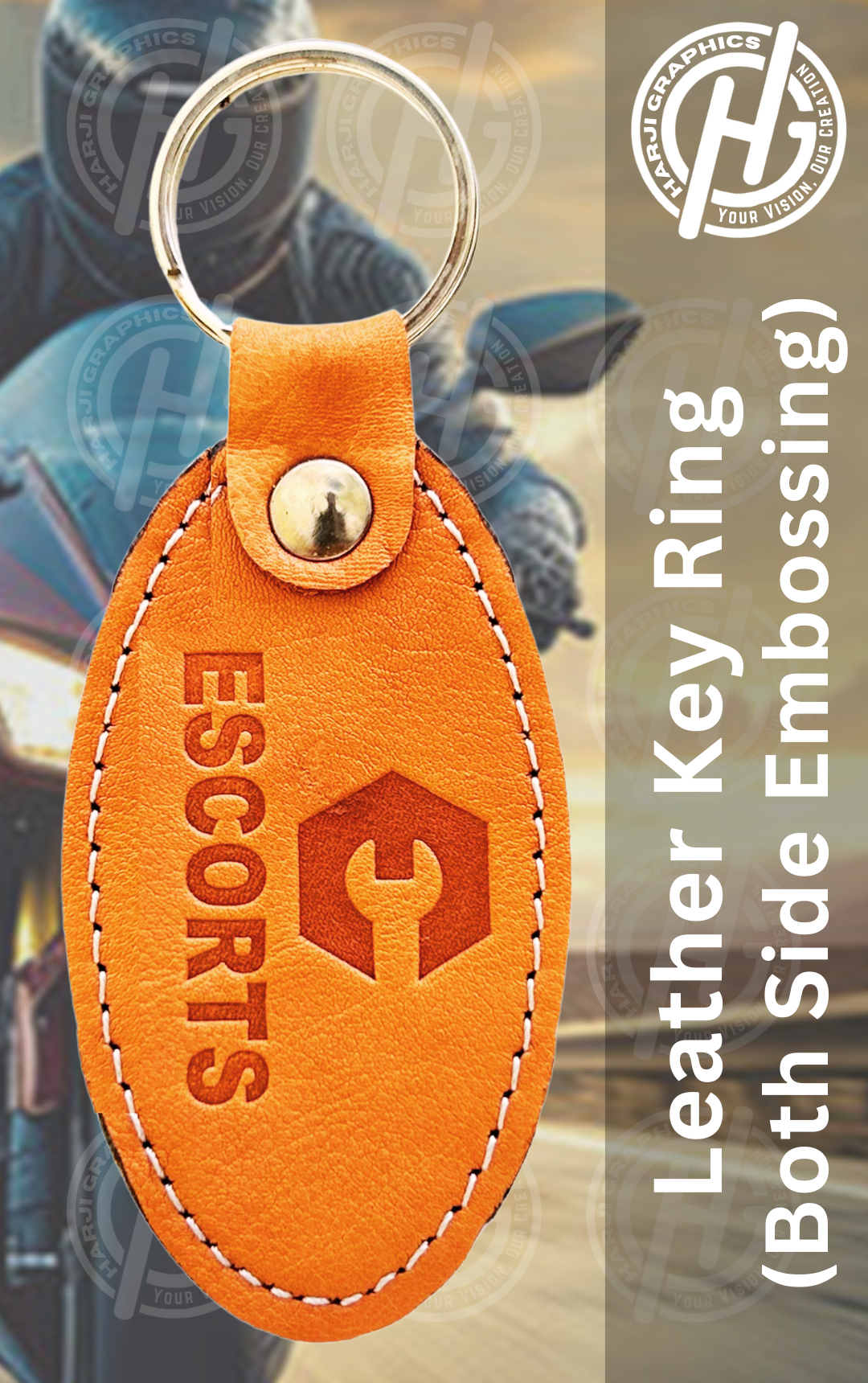 Leather Key Ring (3)
