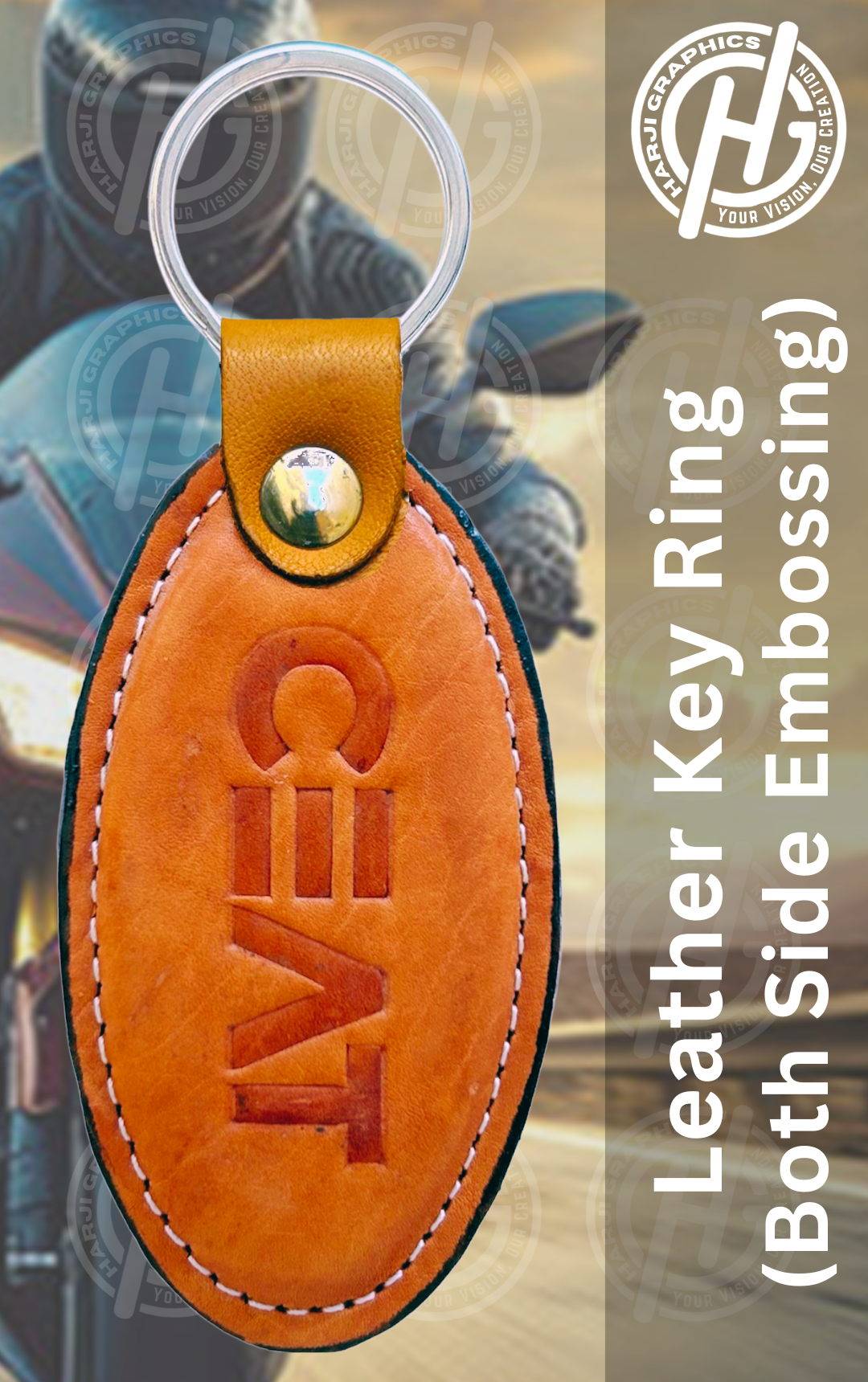 Leather Key Ring (4)